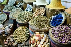 various spices and herbs photo