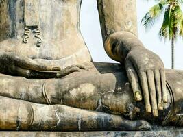 Ancient temple detail photo