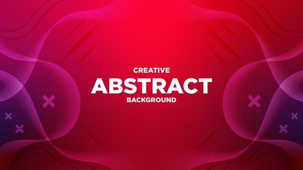 Vector Abstract Red Gradient Colour Background