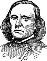 Kit Carson, vintage illustration vector