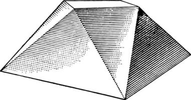 irregular sólido Clásico ilustración. vector