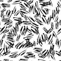 Seamless pattern with sketch squiggle vector