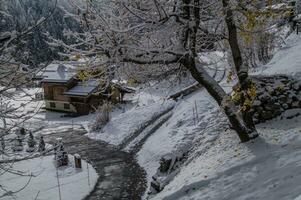 trélechamps, chamonix, alta Saboya, Francia foto