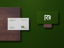 Dark Business Card Mockup psd