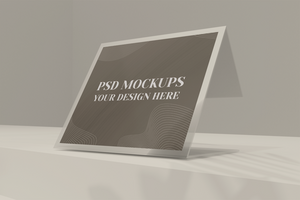 tafel teken bord mockup psd