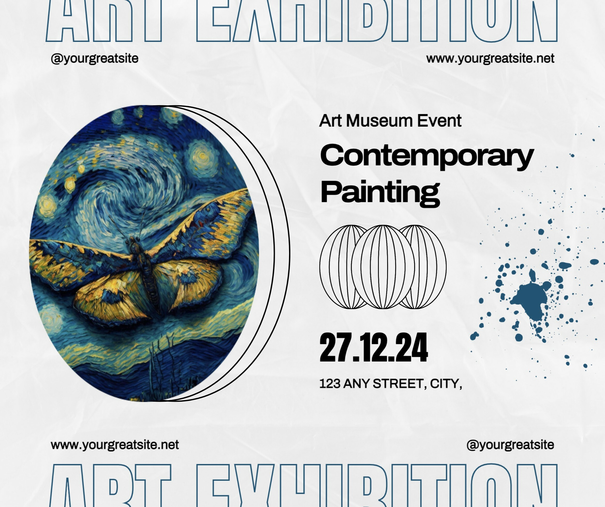 Blue Contemporary Art Museum Facebook Post