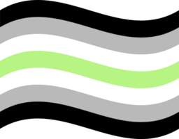 Agender Stolz Flagge im Form. Symbol von Agender Gemeinschaft. png