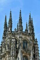 the spires of the cathedral of seville photo