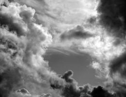 negro y blanco hermosa cielo antecedentes foto