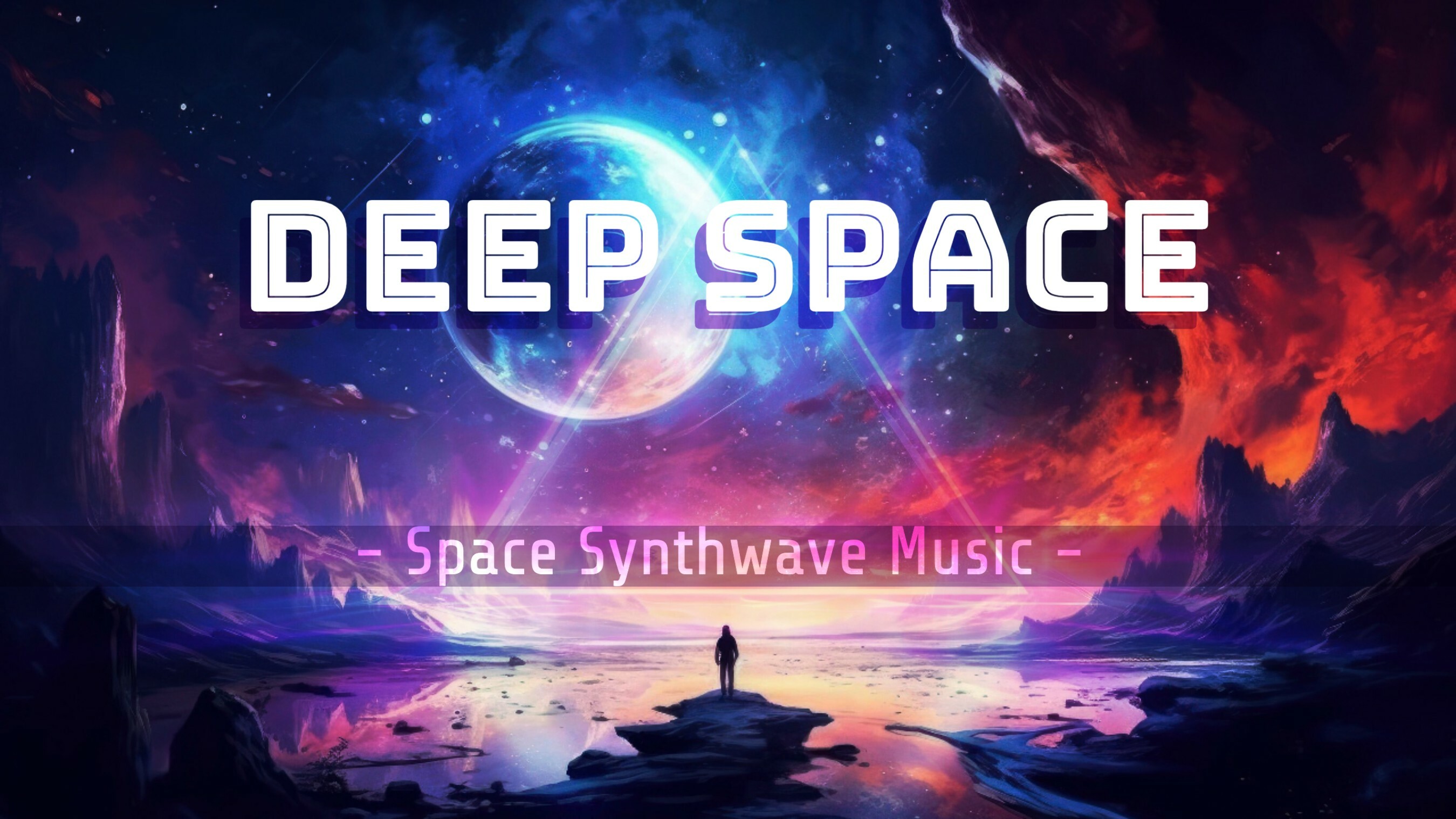 Deep Space Synthwave Music for Youtube Thumbnail