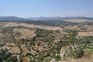 colinas en Andalucía foto