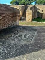 Ostia antica archeological park in Ostia photo