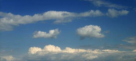 White clouds background photo