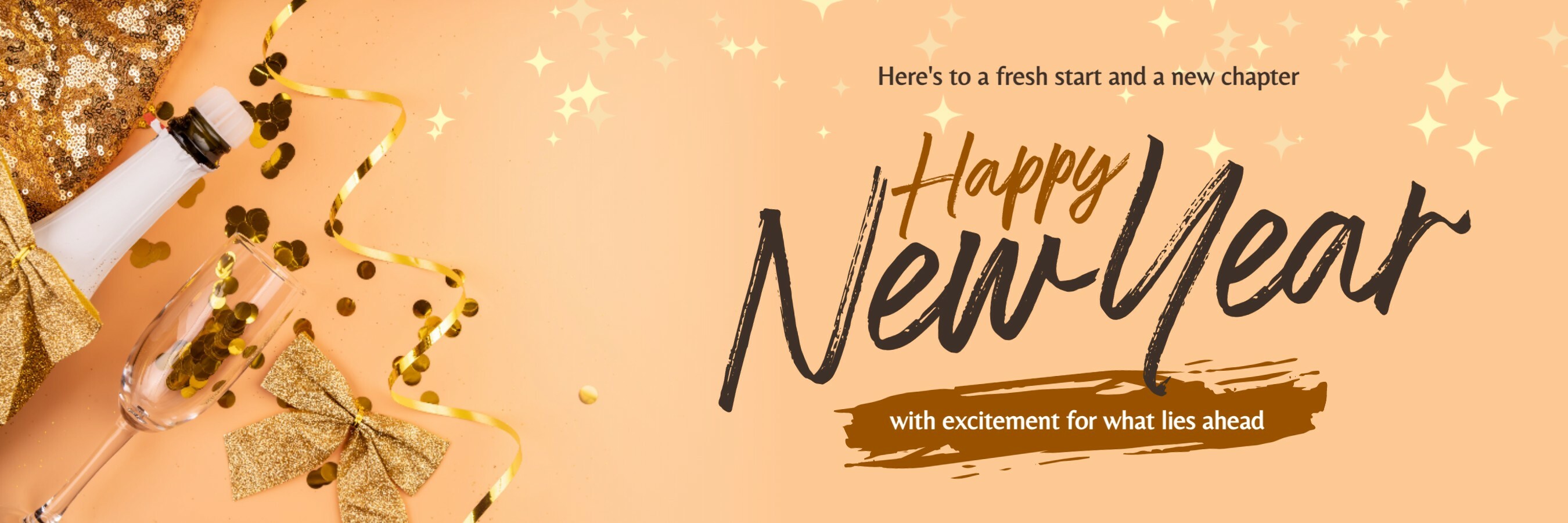 Greeting New Year Twitter Header