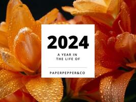 modern flower minimalist calendar template 2024 design ideas