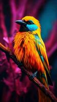 AI generated Bird from Brazil Forests photo