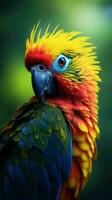 AI generated Bird from Brazil Forests photo