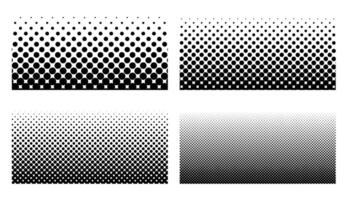 Halftone Set Placed on a white background Can expand, vector. vector