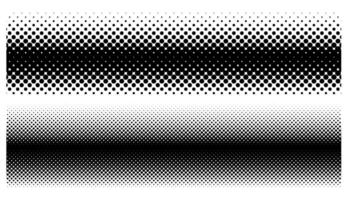 Halftone Set Placed on a white background Can expand, vector. vector
