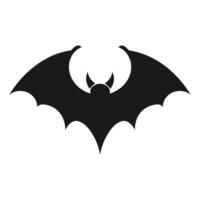 A Vampire Bat vector silhouette free isolated on a white background