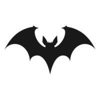 A Vampire Bat vector silhouette free isolated on a white background