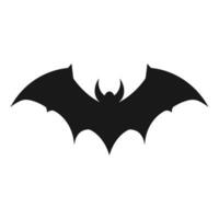 Vampire vector isolated on a white background, A silhouette of Bat flying