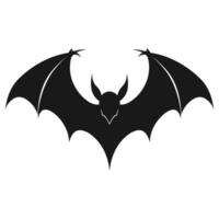 A Vampire Bat vector silhouette free isolated on a white background