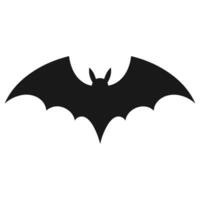 Vampire vector isolated on a white background, A silhouette of Bat flying