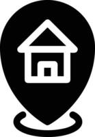 Home homepage icon symbol vector image. Illustration of the house real estate graphic property design image