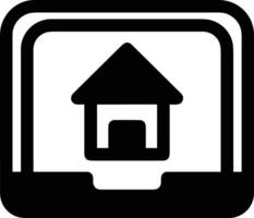Home homepage icon symbol vector image. Illustration of the house real estate graphic property design image