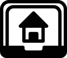 Home homepage icon symbol vector image. Illustration of the house real estate graphic property design image