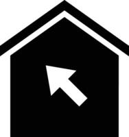 Home homepage icon symbol vector image. Illustration of the house real estate graphic property design image