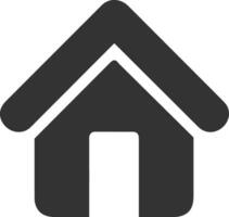 Home homepage icon symbol vector image. Illustration of the house real estate graphic property design image