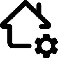 Home homepage icon symbol vector image. Illustration of the house real estate graphic property design image