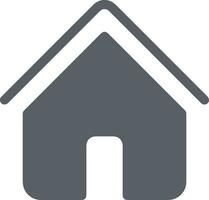 Home homepage icon symbol vector image. Illustration of the house real estate graphic property design image