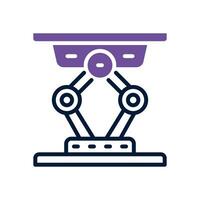 hydraulic jack icon. vector dual tone icon for your website, mobile, presentation, and logo design.