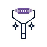 face roller icon. vector dual tone icon for your website, mobile, presentation, and logo design.