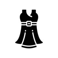 dress icon. vector glyph icon for your website, mobile, presentation, and logo design.