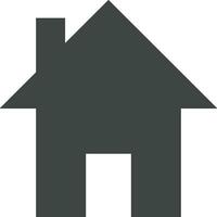 Home homepage icon symbol vector image. Illustration of the house real estate graphic property design image