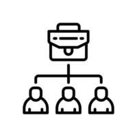 recruitment icon. vector line icon for your website, mobile, presentation, and logo design.