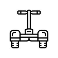 segway icon. vector line icon for your website, mobile, presentation, and logo design.