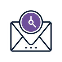 email icon. vector dual tone icon for your website, mobile, presentation, and logo design.