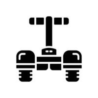 segway icon. vector glyph icon for your website, mobile, presentation, and logo design.