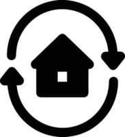 Home homepage icon symbol vector image. Illustration of the house real estate graphic property design image