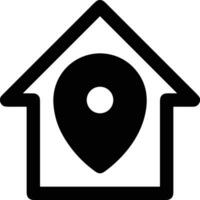 Home homepage icon symbol vector image. Illustration of the house real estate graphic property design image