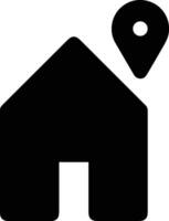 Home homepage icon symbol vector image. Illustration of the house real estate graphic property design image