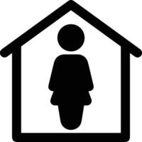Home homepage icon symbol vector image. Illustration of the house real estate graphic property design image