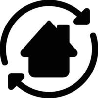 Home homepage icon symbol vector image. Illustration of the house real estate graphic property design image