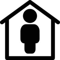 Home homepage icon symbol vector image. Illustration of the house real estate graphic property design image