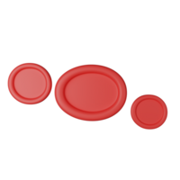 Blut 3d Symbol Illustration png